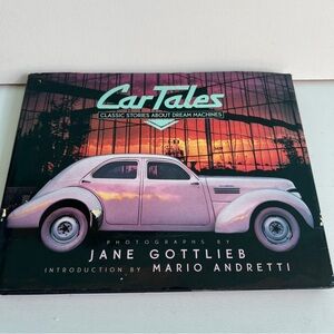 CAR TALES Book Jane Gottlieb w Mario Andretti
